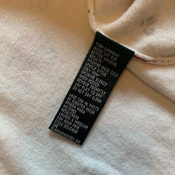 Lauren Ralph Lauren floral cardigan twin set with lace trim - 3/4 sleeve, Size L - Picture 8 of 8